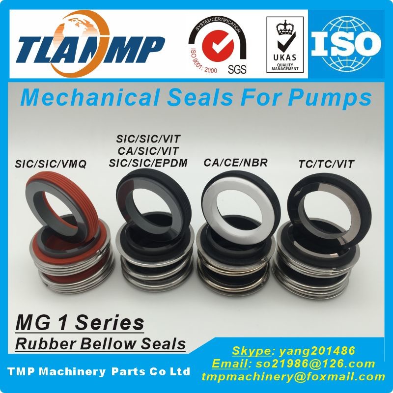 MG1/33-G60 , MG1/33-Z  , MG1-33 Mechanical Seals for Shaft size 33mm Water Pumps (With G60 Cup seat) 109-33 ,MB1-33