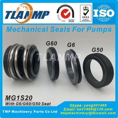 MG1S20/25-G60, MG1S20/25-G6, MG1S20/25-G50, MG1S20-25 Burgmann Mechanical Seals (Ротационная рабочая длина: L1=25 мм)